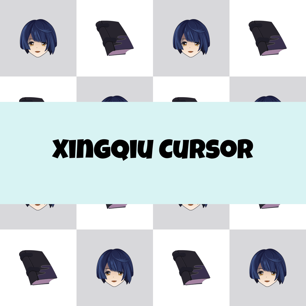 Preview Xingqiu cursor custom cursor pack